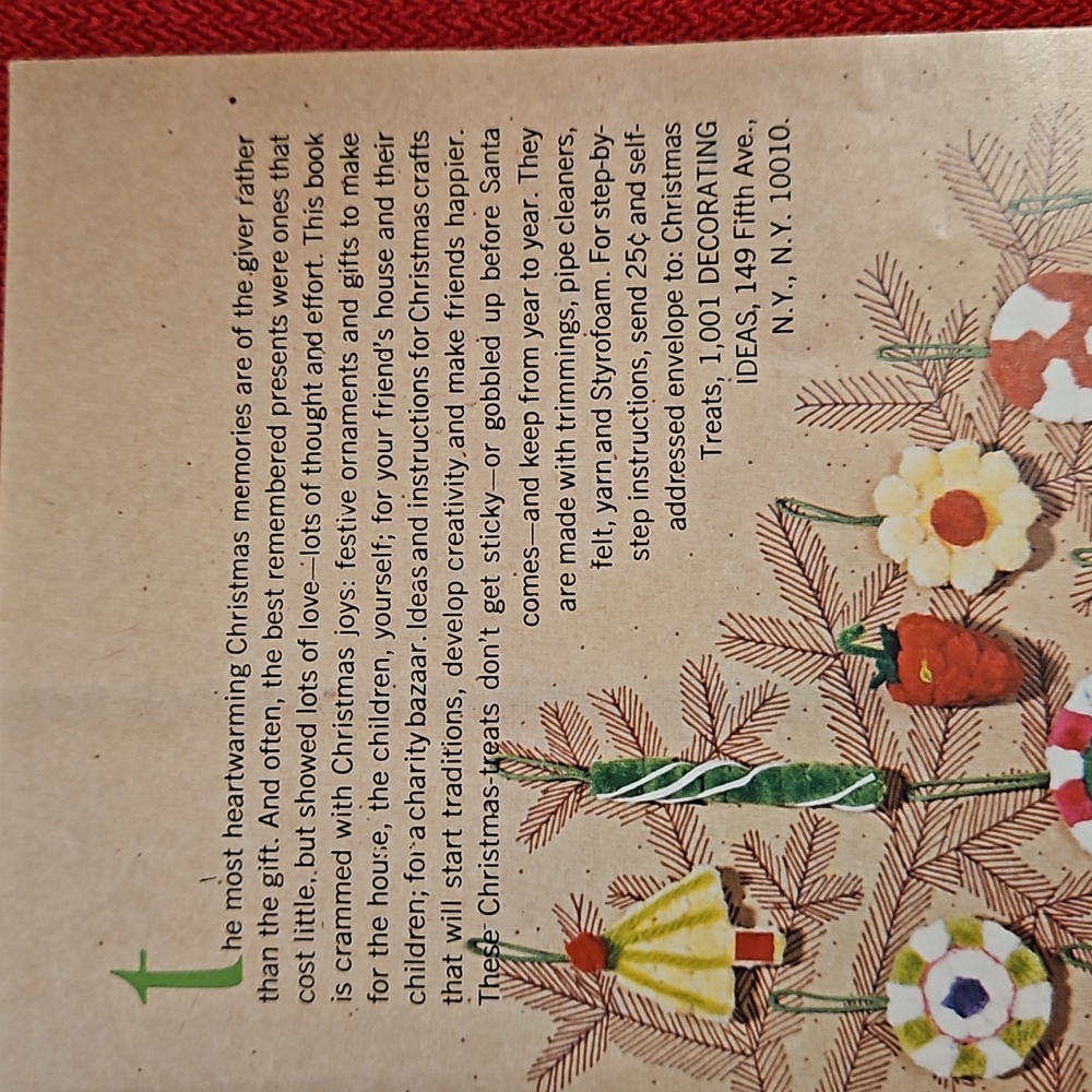 CONSO'S Christmas Crafts vintage 1972 How to guide DIY gifts decor 48 pages - Picture 4 of 13